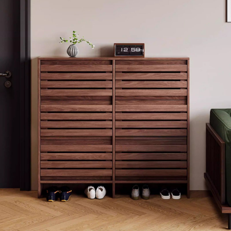 Kidwelly, Dark Brown Wood, 49.21" H x 47.24" W x 7.87" D