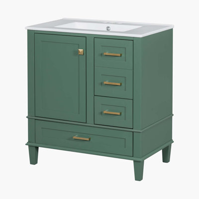 30'' Single Bathroom Vanity Base Only