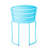 Bistro Set - Matte Light Blue