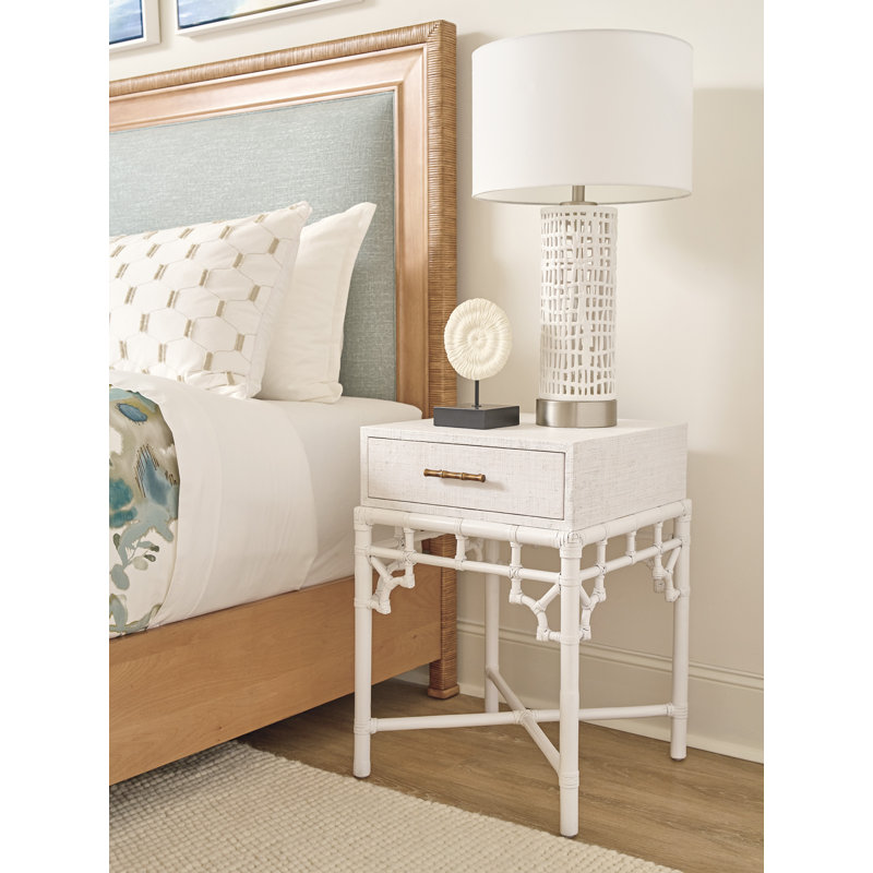 Arvida 1 - Drawer Nightstand, White