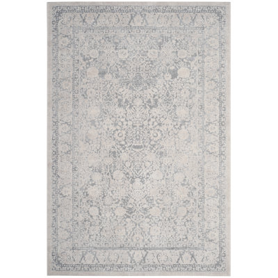 Calidia Power Loom Light Gray/Cream Rug