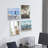 4Pcs Acrylic Wall Mounted Picture Frames