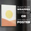 Simple Boho Sun I - Impression sur toile seulement - NON-CADRE-773412035