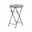 Table de bout en argent