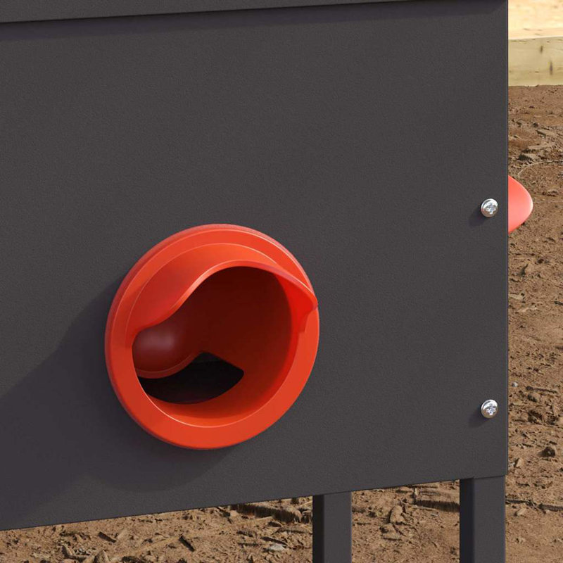 Cold-Rolled Steel Feeder, Black