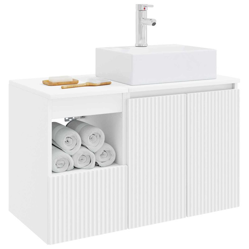 Bathroom Furniture Suite, White