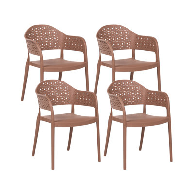 Stackable Outdoor Patio Dining Armchair