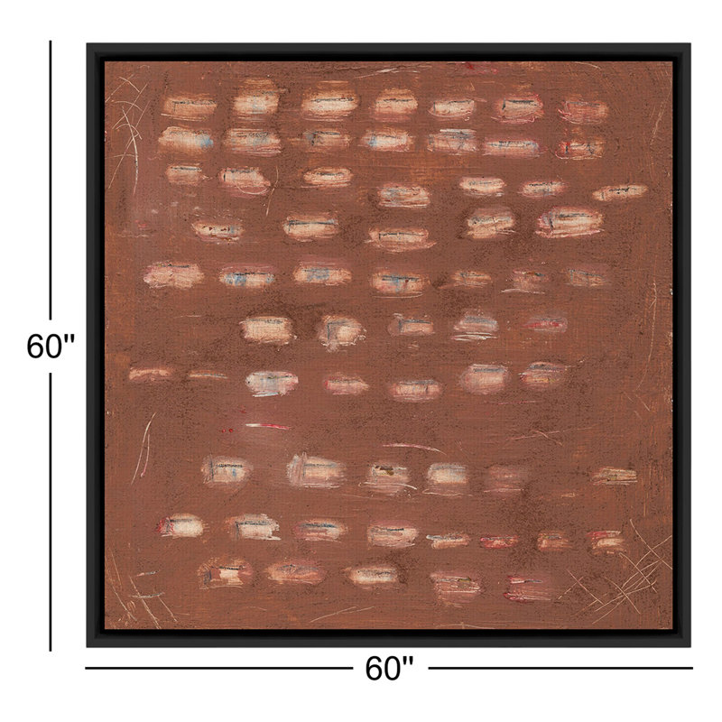 Cinnamon Kiss Print by Jamie Beckwith, Black Maple Framed, 48" H x 48" W