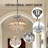 3-Light Chrome Crystal Chandelier, 11.8'' D