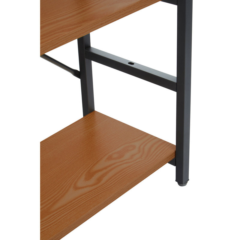 Sanor 60cm W Metal Shelving Unit, Red