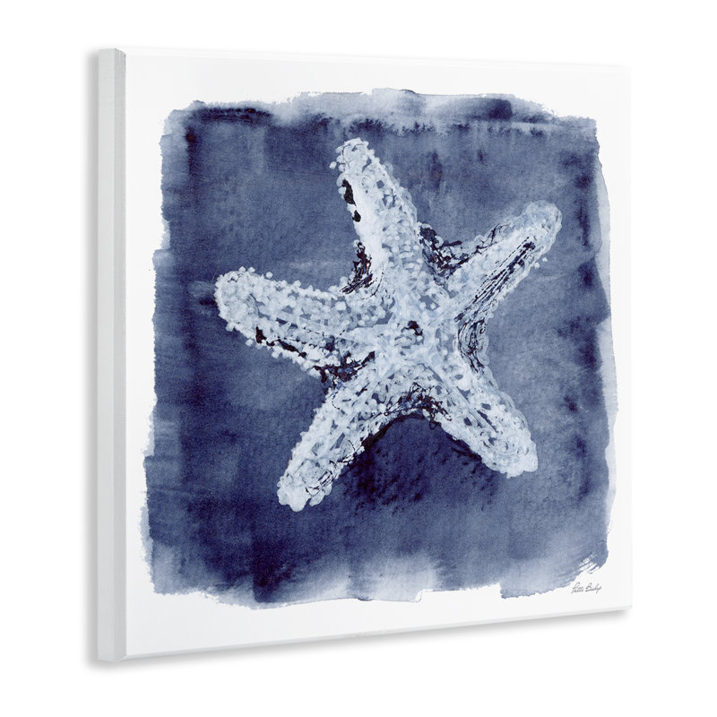 Étoile de mer, impression murale sur bois par Patti Bishop