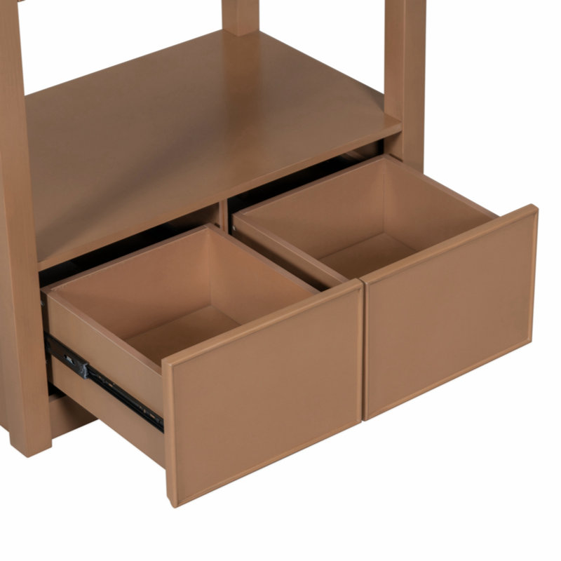 Base de meuble-lavabo simple 29,4 po seulement, Brun