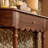 Retro Solid Wood Console Table with 1 Drawer