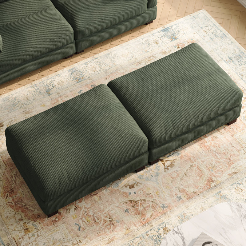 Repose-pieds Maelina, Vert