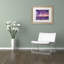 «Pink and Purple», impression sur toile encadrée-19589443-70582182-19589442