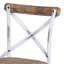 Tabouret de bar à dossier croisé-1924917947