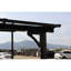 Pergola d'extérieur 10 'x 12', auvent en métal avec toit, robuste pour patio, terrasses, cour arrière