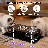 Elevated 3-Bowl Cat Feeding Station with Stainless Steel Bowls & Spill-Proof Mat, Tilted Design for Digestion