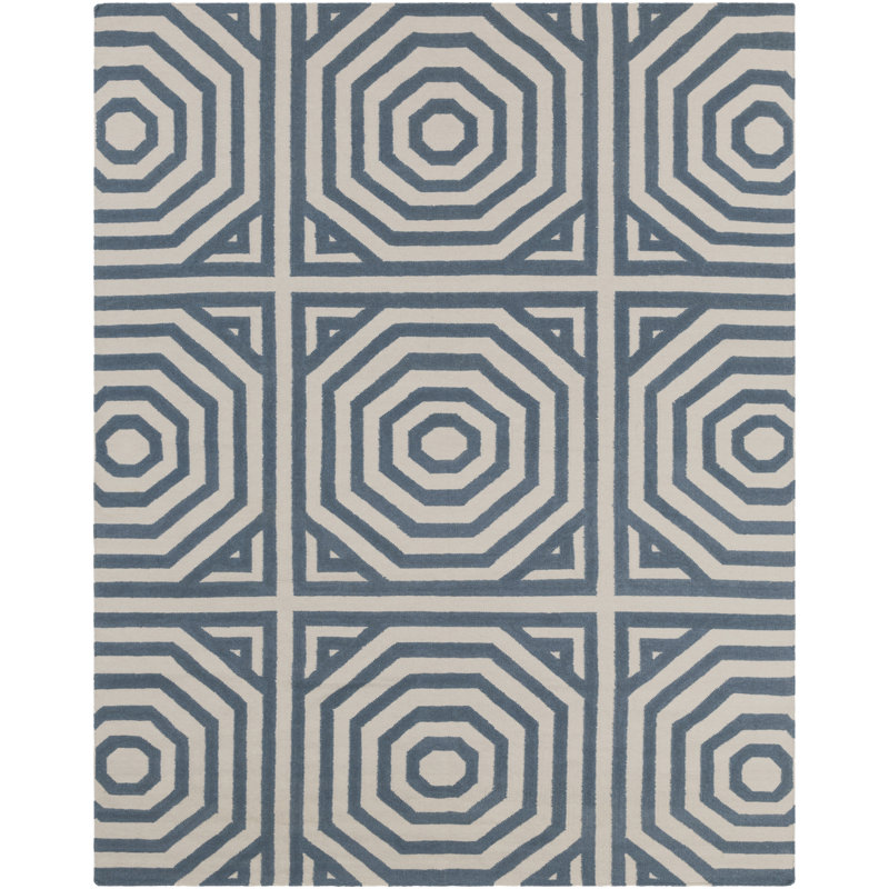 Geometric Indoor Rug, Rectangle 8' x 10'