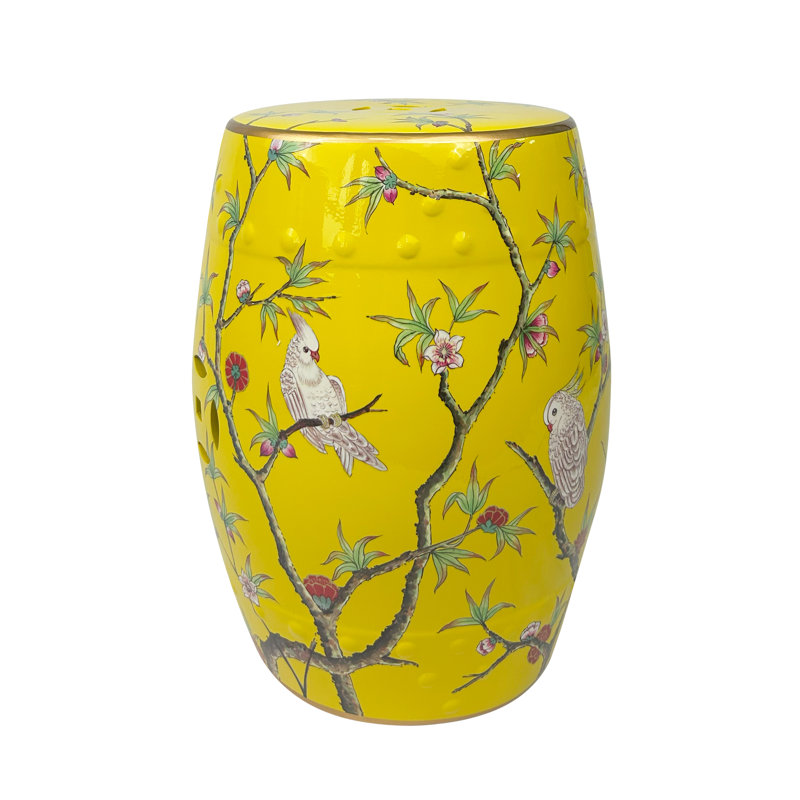 Ceramic Accent Stool