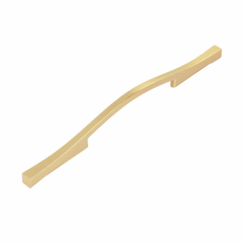 Emerge Bar / Handle Pull, Brushed Golden Brass