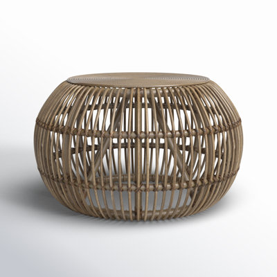 Felipe 32" Rattan Coffee Table