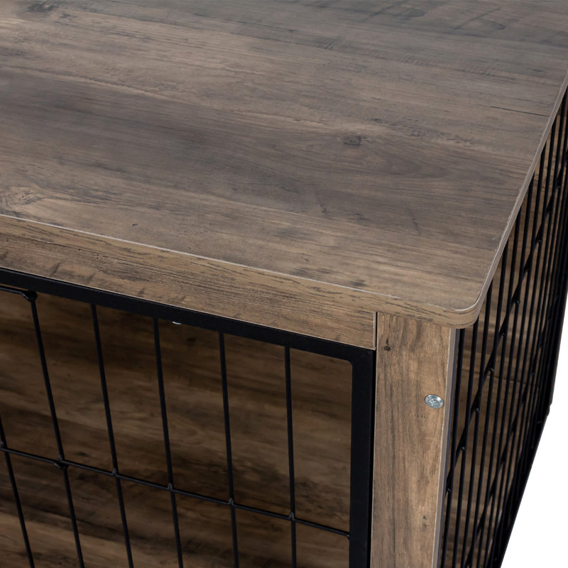 Meuble-cage pour chien