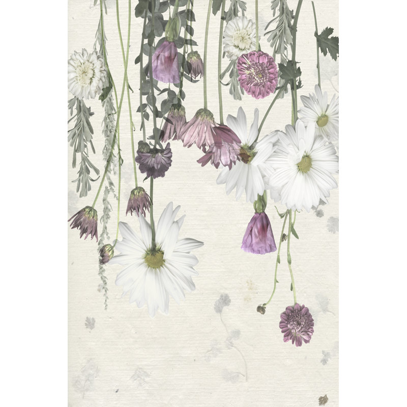 Flower Veil II by Grace Popp - Painting, 122 cm H x 81 cm W, Wrapped Canvas