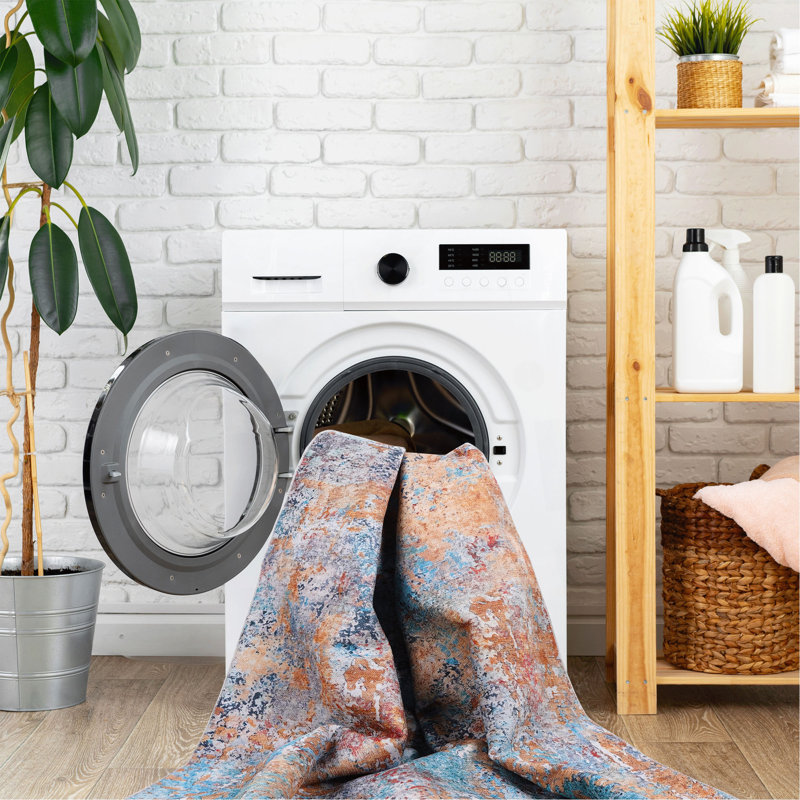 Multi Washable Rug 2' X 3' Doormat Rug (Multi, 2' X 3'), Rectangle 2' x 3'