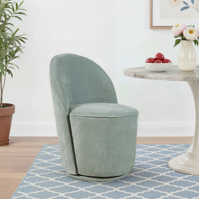 Kadlec Upholstered Swivel Dining Chair
