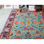 Bleu oriental/rose/brun Tapis décoratif Dauphine-40278080