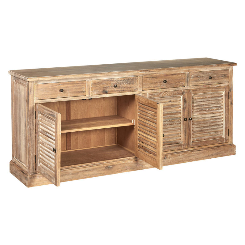 Magana 200cm Solid Wood Sideboard