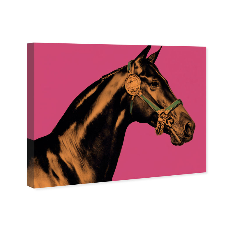 Hue Equine IV Print by Oliver Gal, 30"H x 24"W, Gallery Wrapped