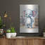«Cuddly Elephant» par Andreas Magnusson, art mural en métal, 12 po x 16 po