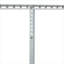 Support de rangement de plafond en acier réglable 2 x 8 pieds en acier, système d'organisation de rangement robuste blanc doux-129417010-129417011