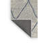 Tapis beige / bleu à motif géométrique Twowell-1905036556