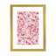 «Colorful Flowers Petals Coral» par Ninola Design - reproduction d'art-53058032-53058026-53058027