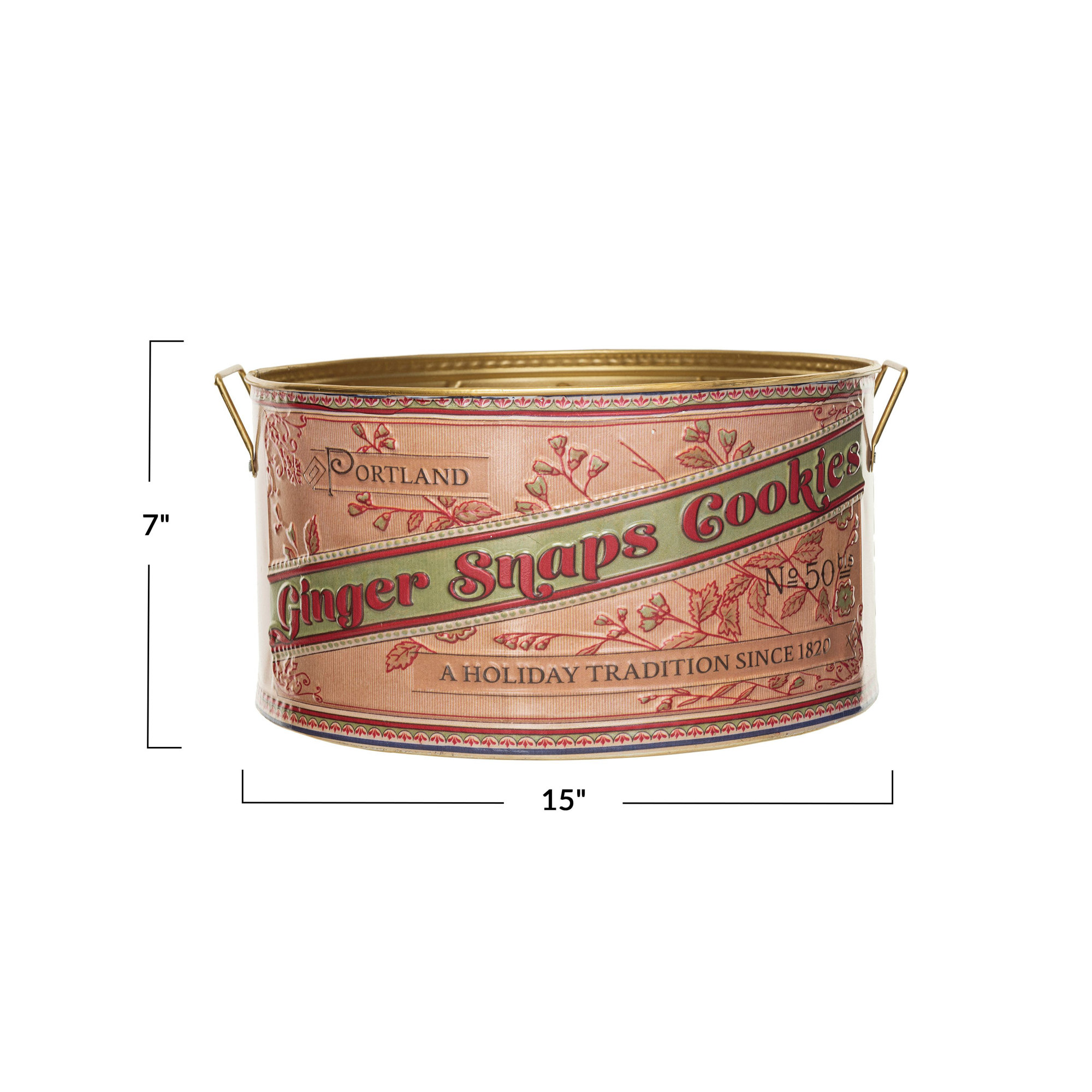 Metal Pot Planter