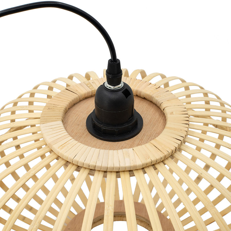 Luminaire suspendu géométrique à 1 lumière Rainville