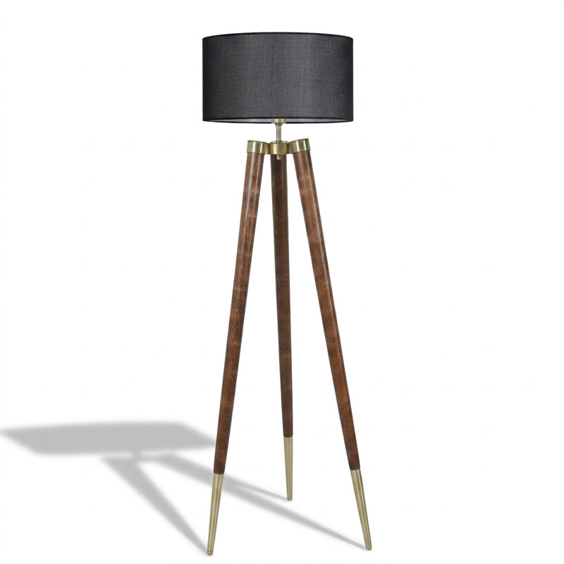 Lampe sur pied tambour Lumina