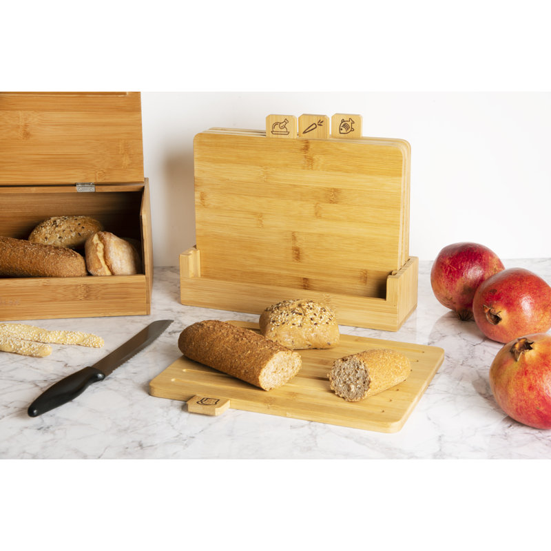 Set Of 5 Chopping Boards With Base
