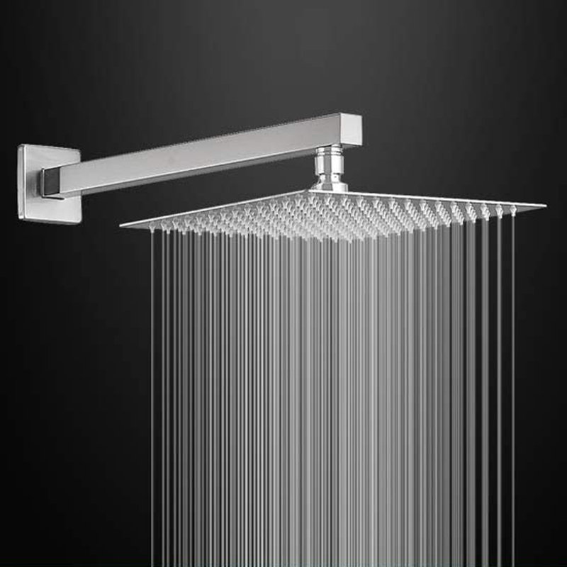 Robinet de douche avec valve brute, Nickel brossé