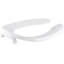 Lustra Elongated Toilet Seat with Check Hinge-2102493391