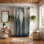 Rideau de douche Floral-98781699