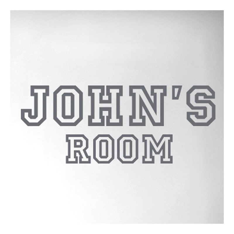 Wall Decal, Grey