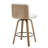 Swivel Upholstered Counter & Bar Stool With Solid Wood Frame-117007224-120328227