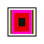 «Utica Burst Alternate Modern Color Field» par Marin Vaan Zaal, reproduction sur toile
