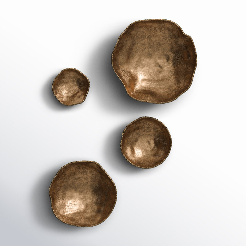 Tarbes Boho Abstract Metal Wall Decor
