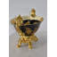 Vase de table en résine 13 "Emily-Kate Gold