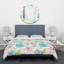 Ensemble de housse de couette designart fleurs drawing-35228277
